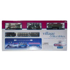 Lemax Village Express 3-Car Train Set #04549 🎄
